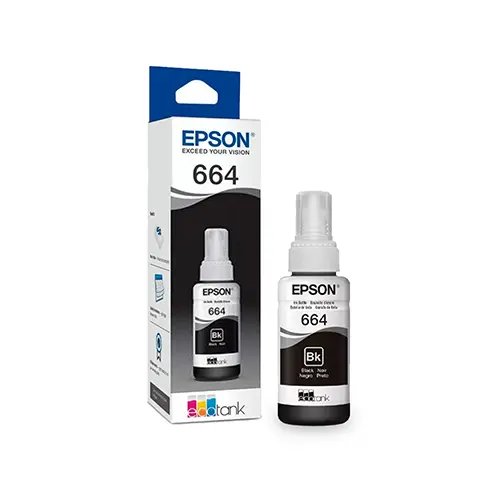 Tinta Epson Original 664 Negro miniatura 1